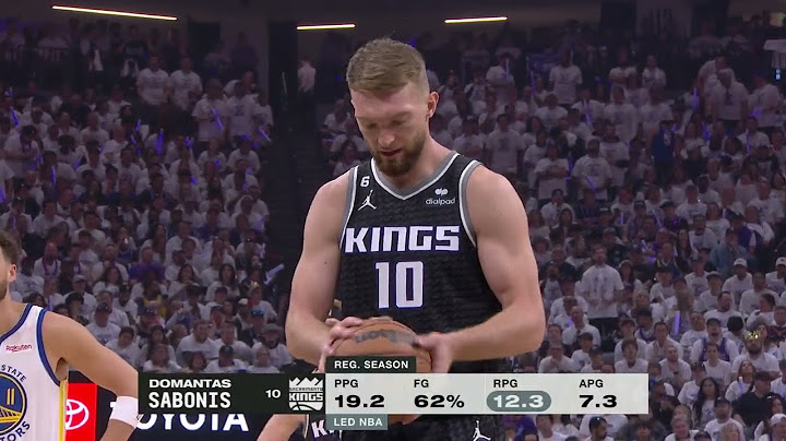 The first Kings playoff points in 17 years 🔊 | NBA on ESPN