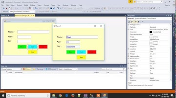 How to connect SQL SERVER Database with Visual Studio 2015 (Part 3)