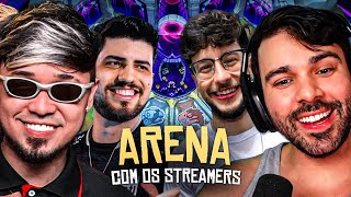 MINERVA E GREVTHAR vs TITAN E ROBO NO ARENA!