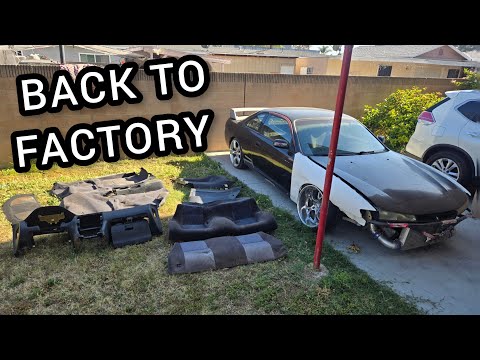S14 240SX INTERIOR RESTORATION / No Longer Gutted