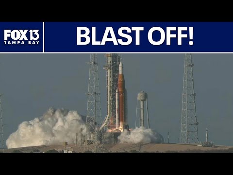Artemis II lifts off into space from Florida
