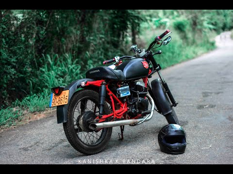 Cd125 Twin Exhaust Home Made Youtube