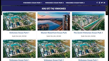 Hướng dẫn thiết kế website bất động sản - tạo trang Landing Page các dự án và chủ đầu tư - Phần 1