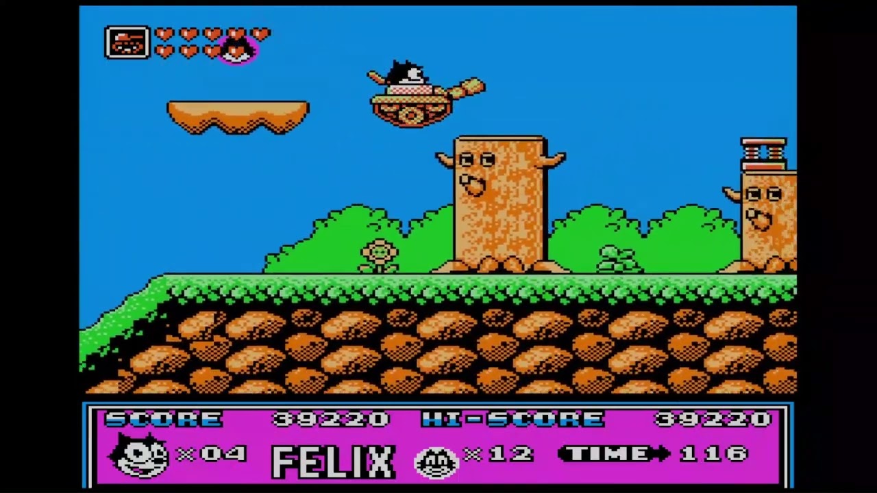 Rétroplay : Félix The Cat (NES, 1992) - YouTube