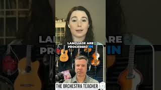 Music Boosts Language Skills: Brain Science Revealed! #shorts