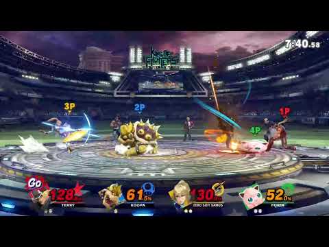 スマブラSP リプレイ ストック制 1454 [19年11月分]【プリン 4P自分】
