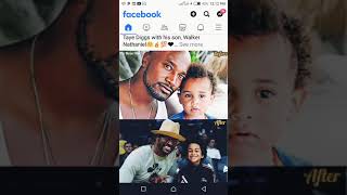 Taye Diggs with his son Walker Nathaniel,then and now. Information