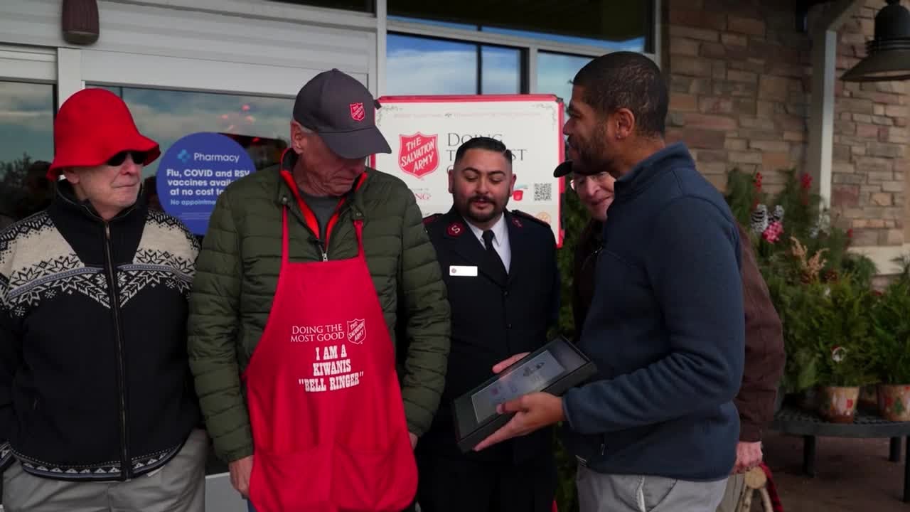 Denver7 Everyday Hero honored for years of service with the Salvation Army