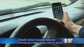 TxDOT: Deadly Distracted Driving Crashes Up 20 Percent In Dallas County