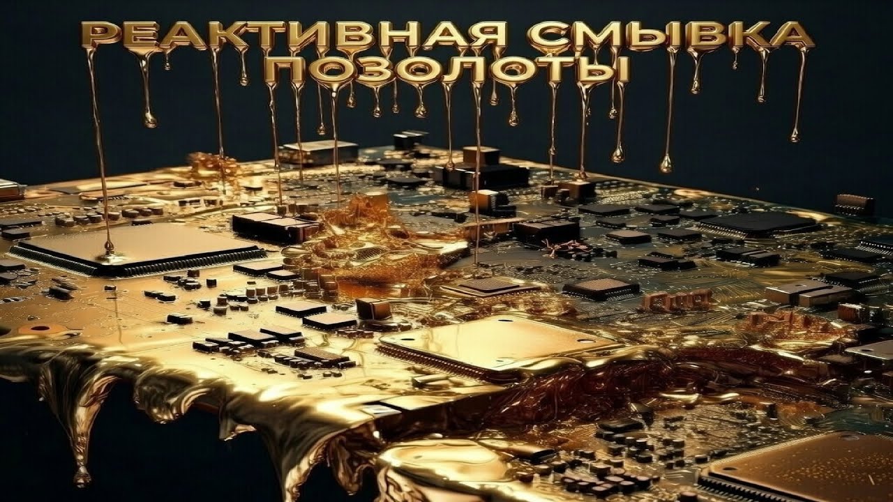 Реактивная  Смывка позолоты.