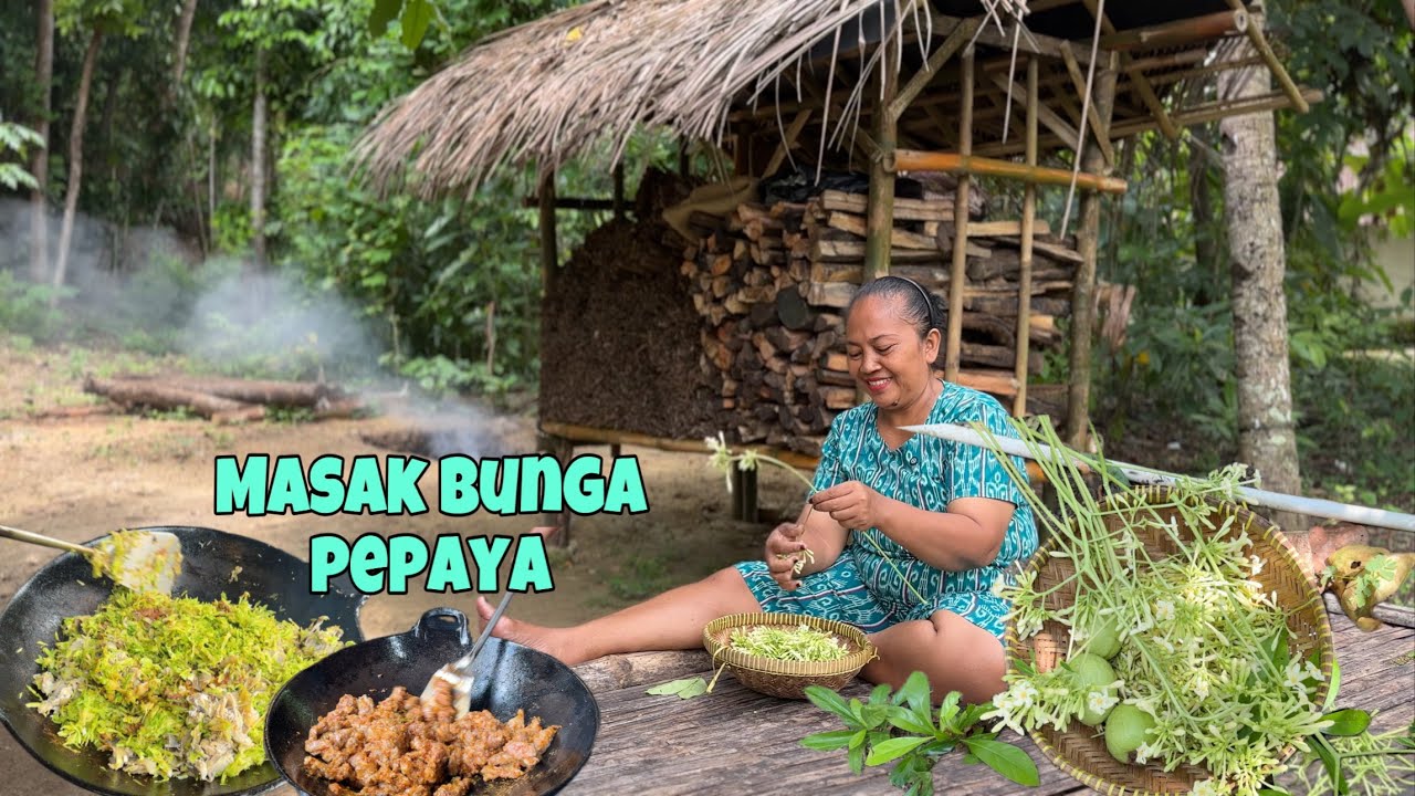 CARA MEMASAK BUNGA PEPAYA AGAR TIDAK PAHIT