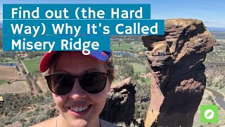 Hike Smith Rock & Misery Ridge Trail in Central Oregon