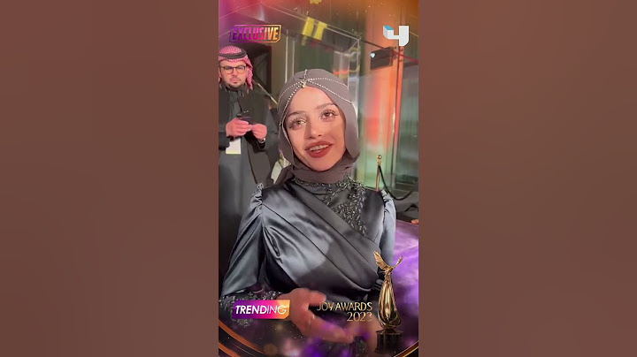 عبير الصغير تعلق على فوزها بجائزة المؤثرة المفضلة Joy awards 2023