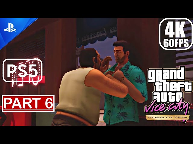 GTA VICE CITY DEFINITIVE EDITION Gameplay Walkthrough Part 3 [4K 60FPS PS5]  - No Commentary 