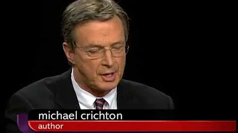Michael Crichton in Charlie Rose (2007)