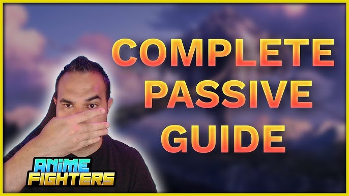 NEW OP PASSIVE! Anime Fighters Passive Tier List (NEW SORCERER