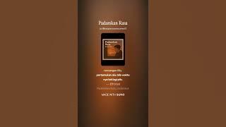 Padamkan Rasa. #slowrap  #rapmelayu #rapindonesia #lagutrending #fypp #bangyan #music 