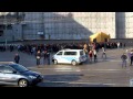 (not so successfull) HvA flashmob in Amsterdam (Dam) for Students in Motion