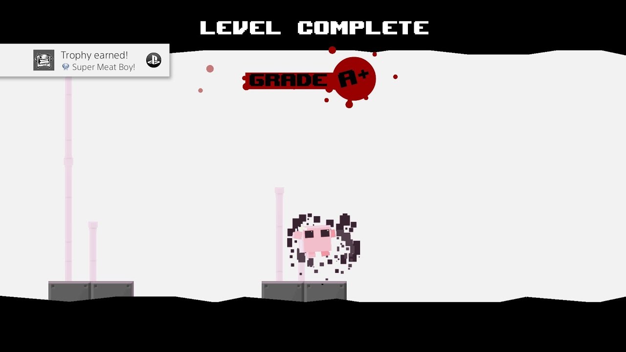 Super Meat Boy Platinum! The Cotton Alley Dark World No Death Run