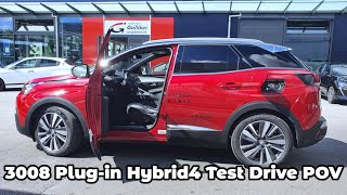 New Peugeot 3008 Plug-in Hybrid4 GT AWD 2020 Test Drive Review