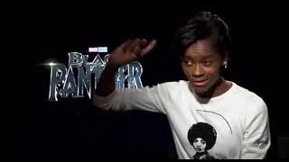 Letitia Wright/Black panther speaks about her home country 
