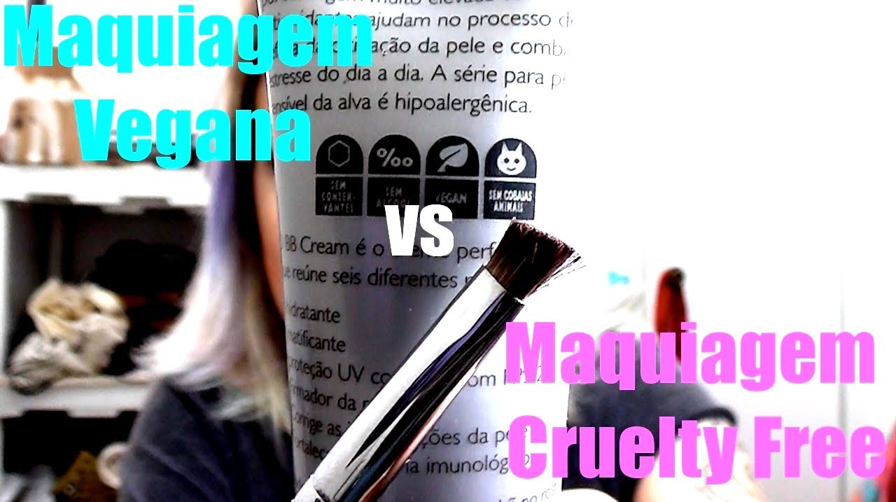 Maquiagem Vegana Vs Maquiagem Cruelty free. Diferenças...