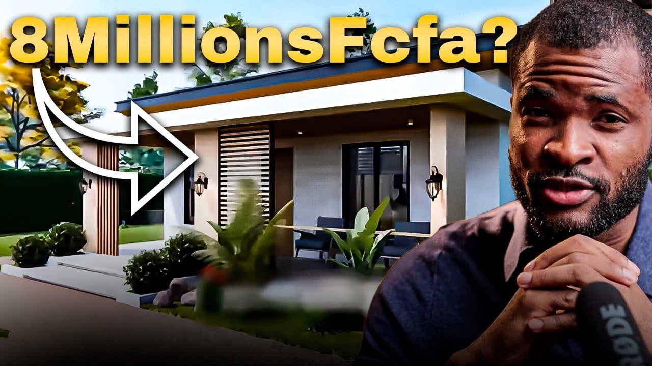 Il a Construit Cette Villa Moderne à 8 000 000 de Fcfa ????