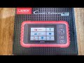 Launch 123X OBD2 ABS SRS Transmission Scan Tool Code Reader Unboxing, Turn off check engine light