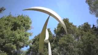 Kinetic Sculpture by Jeff Kahn "Three Moons Rising"