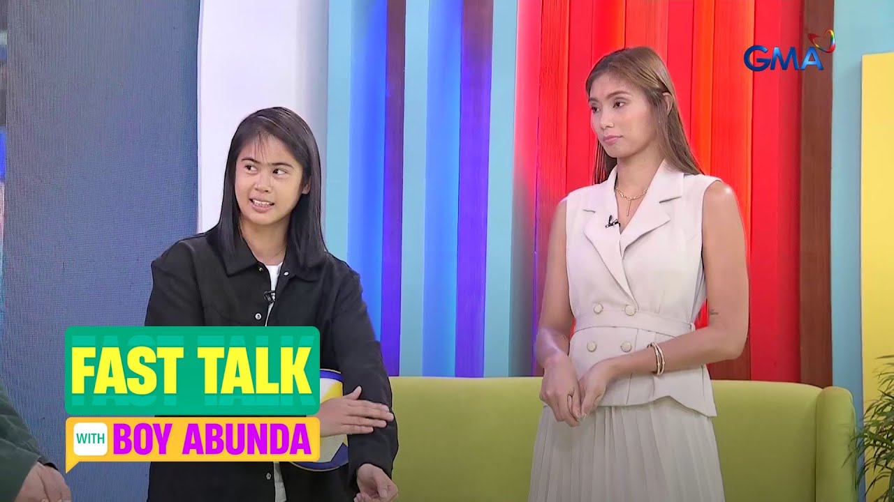 Fast Talk with Boy Abunda: Deanna Wong at Ivy Lacsina, may pa-volleyball 101! (Episode 433)
