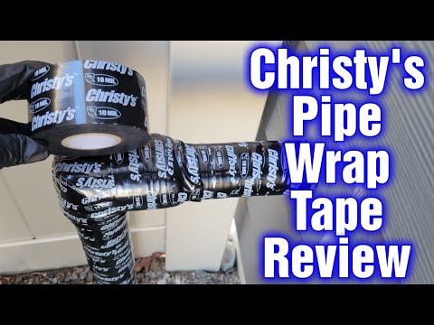 Christy's 10 Mil Pipe Wrap Tape Review - YouTube