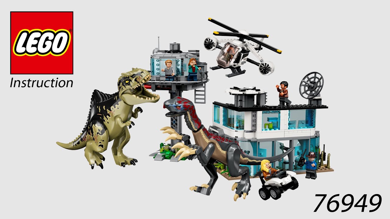LEGO Instruction - Jurassic World - 76949 - Giganotosaurus