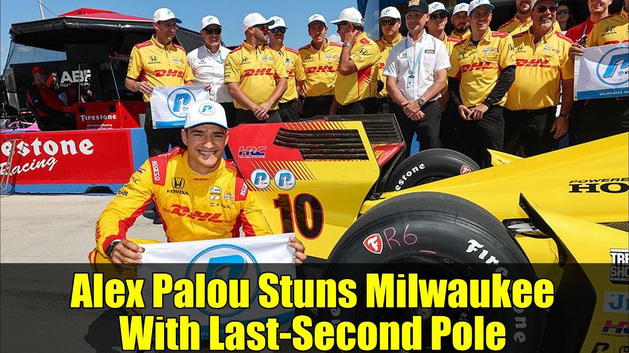 Alex Palou Stuns Milwaukee With Last-Second Pole | 2025 INDYCAR Qualifying Drama!