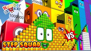 Learn Numbers 240 vs 25,000,000 with Numberblocks! Super Fun Math for Kids! 🚀