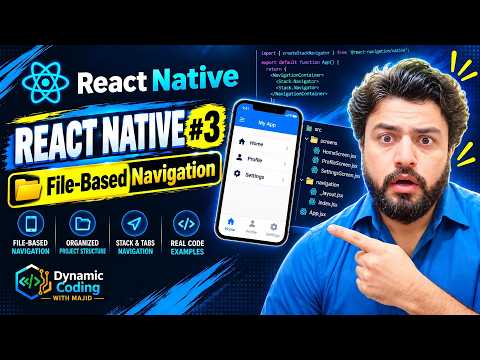 Complete React Native Tutorial #3 - File-Based Navigation