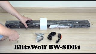 Blitzwolf Bw-Sdb1 Soundbar Unboxing & Sound Test