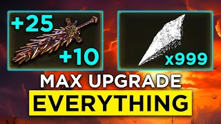 Upgrade Everything for Shadow of the Erdtree - Unlimited Somber & Smithing Stones!