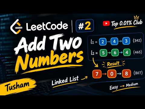 Add Two Number || Leetcode 2 || Top 0.01% Clud