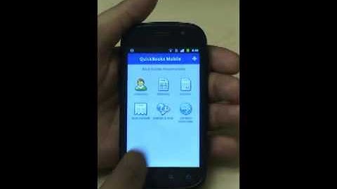 QuickBooks Mobile for Android Demo
