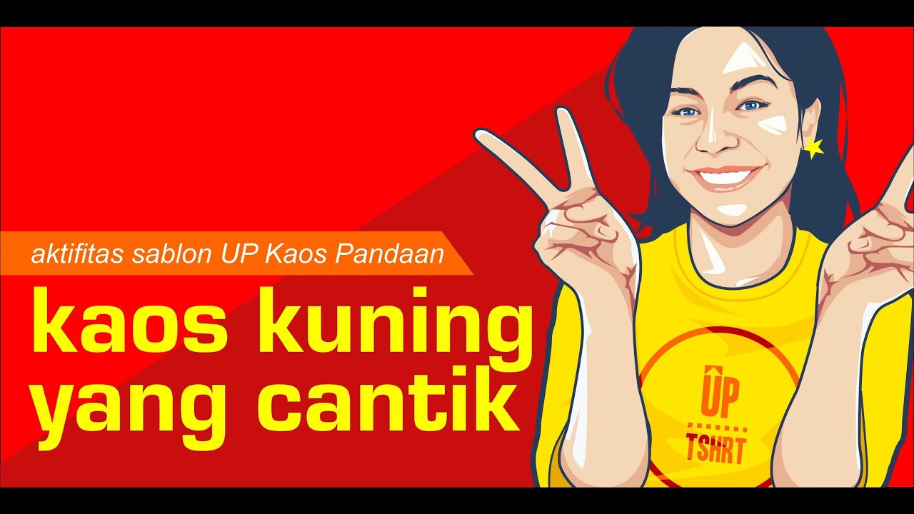  kaos kuning  kunyit cantik YouTube