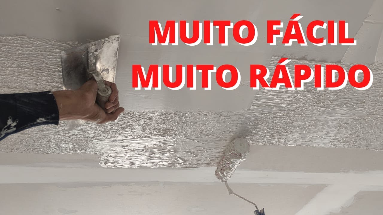COMO APLICAR MASSA CORRIDA COM ROLO: a forma mais fácil e rápida que ...
