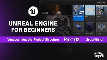 Unreal Engine Interface Explained | Viewport, Content Drawer & Assets (Beginner Part 02) Urdu/Hindi
