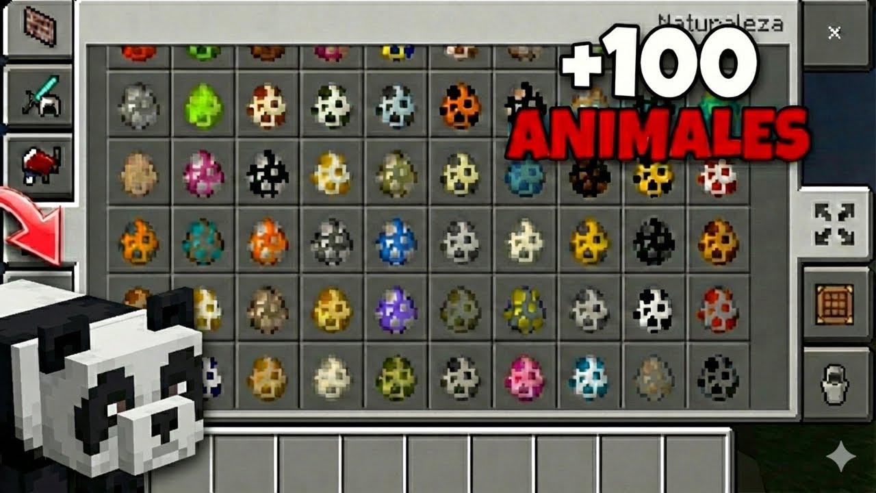 ¡MÁS DE 100 ANIMALES! MOD/ADDON PARA MINECRAFT PE Y COMO DESCARGARLO
