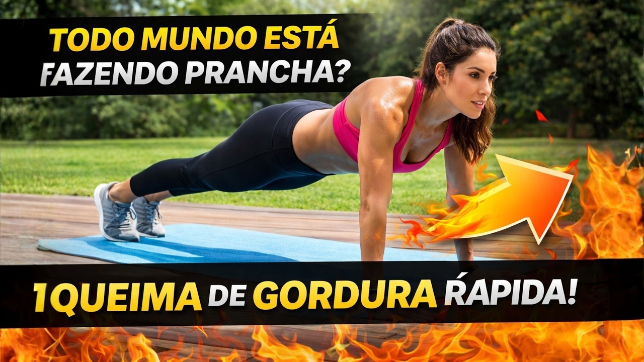 Por Que Todo Mundo Está Fazendo a Prancha? O Segredo Que Queima Gordura Mesmo Parado