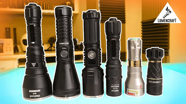 Experience the Power of LEP Lights: Testing 6 White Laser Flashlights