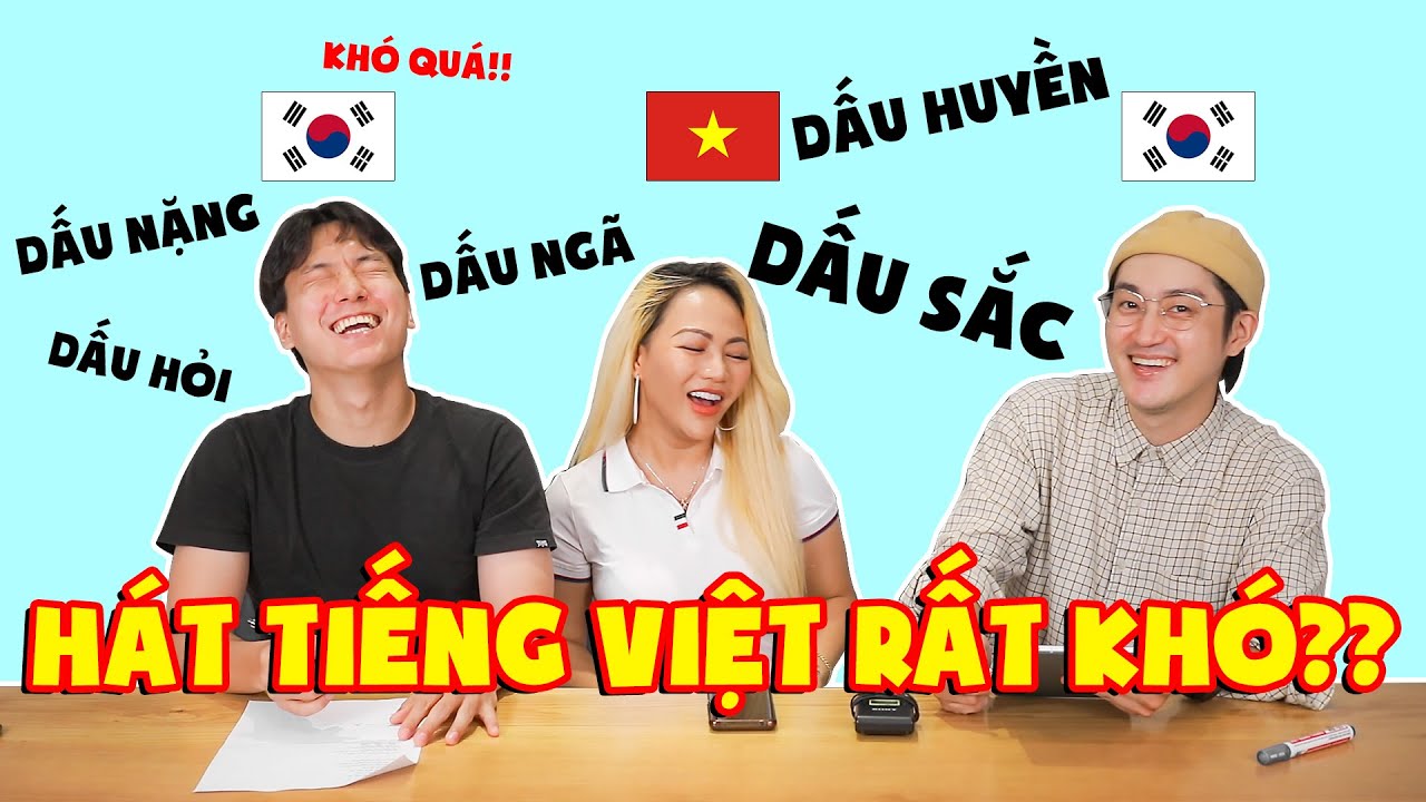 Học tiếng việt qua bài hát | [Tập 2] Người Hàn học tiếng Việt qua bài hát | Liệu có dễ như mọi người nghĩ??