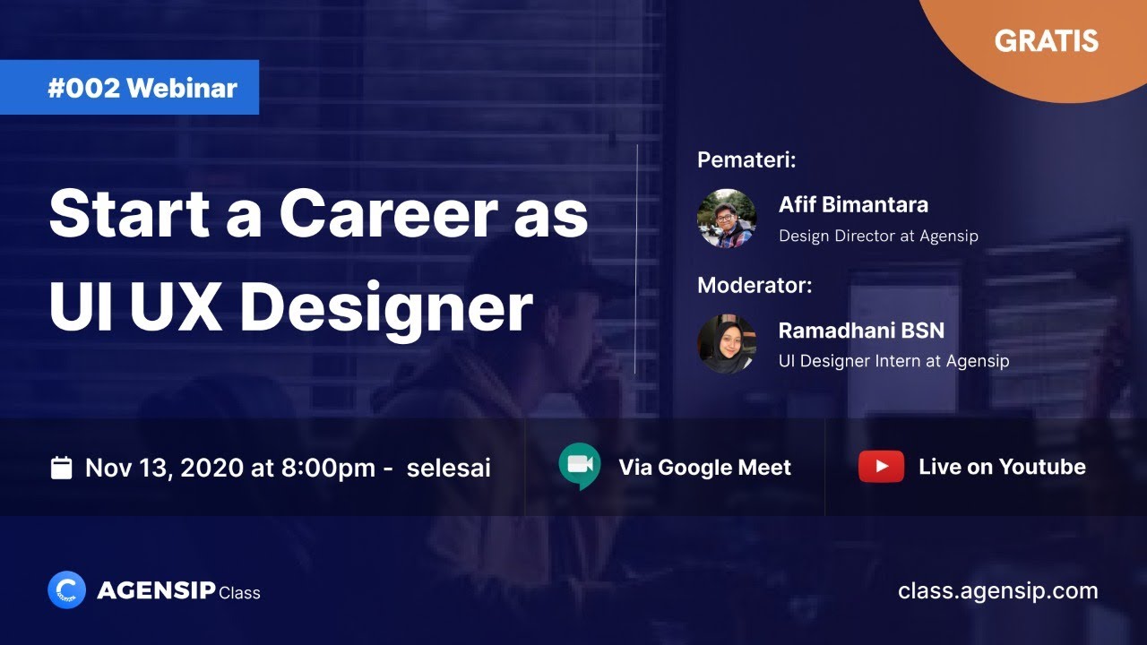 002 Webinar - Start a Career as UI UX Designer - YouTube