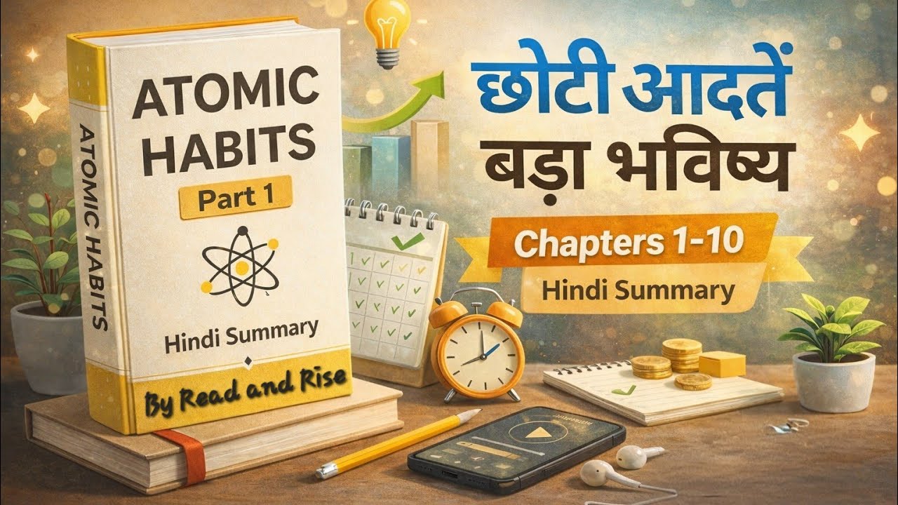Atomic Habits Part 1 | छोटी आदतें, बड़ा बदलाव | Chapter 1–10 Hindi Audiobook | Read and Rise