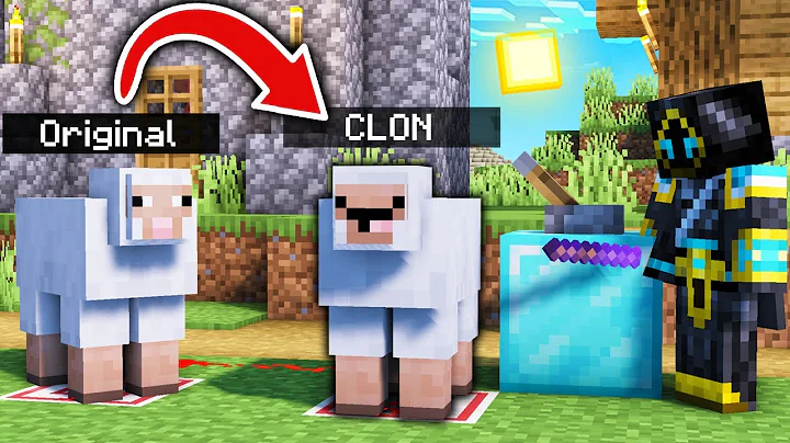 MINECRAFT pero puedo CLONAR TODO!