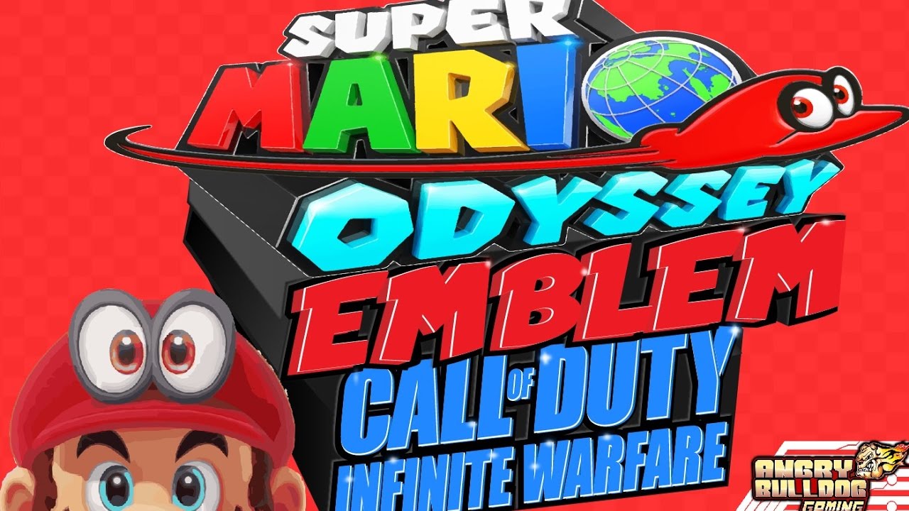 COD-IW SUPER MARIO ODYSSEY CUSTOM EMBLEM HD best cod emblem tutorials